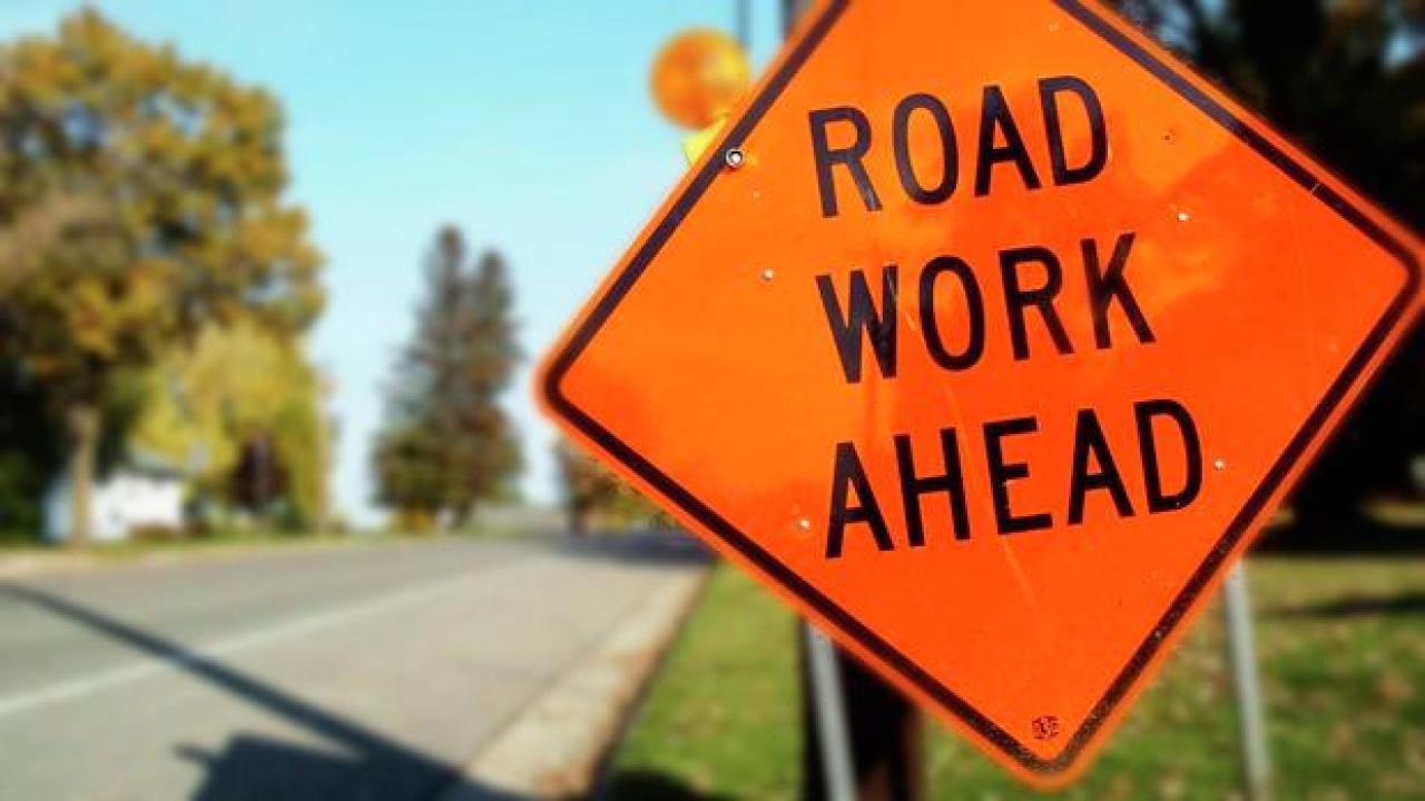 Road Work Ahead