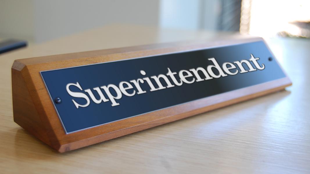 Superintendent Sign 1067X600