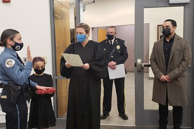 Recognizing New Police Officers & Promotions in the STPD