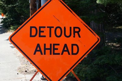 Church Road Detour