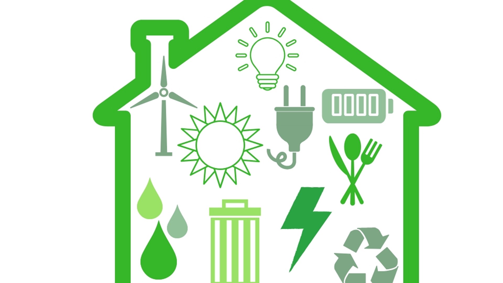 Opsp Sustainability And Resilience At Home House Icon