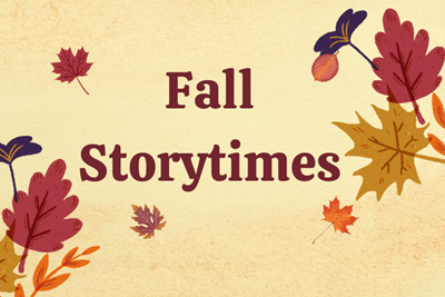 Fall Storytimes at the Library