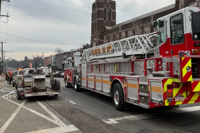 Gas Leak Odor - W. Olney Avenue