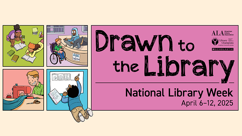 National Library Week Banner 2025