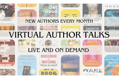Virtual Author Talks from the Library