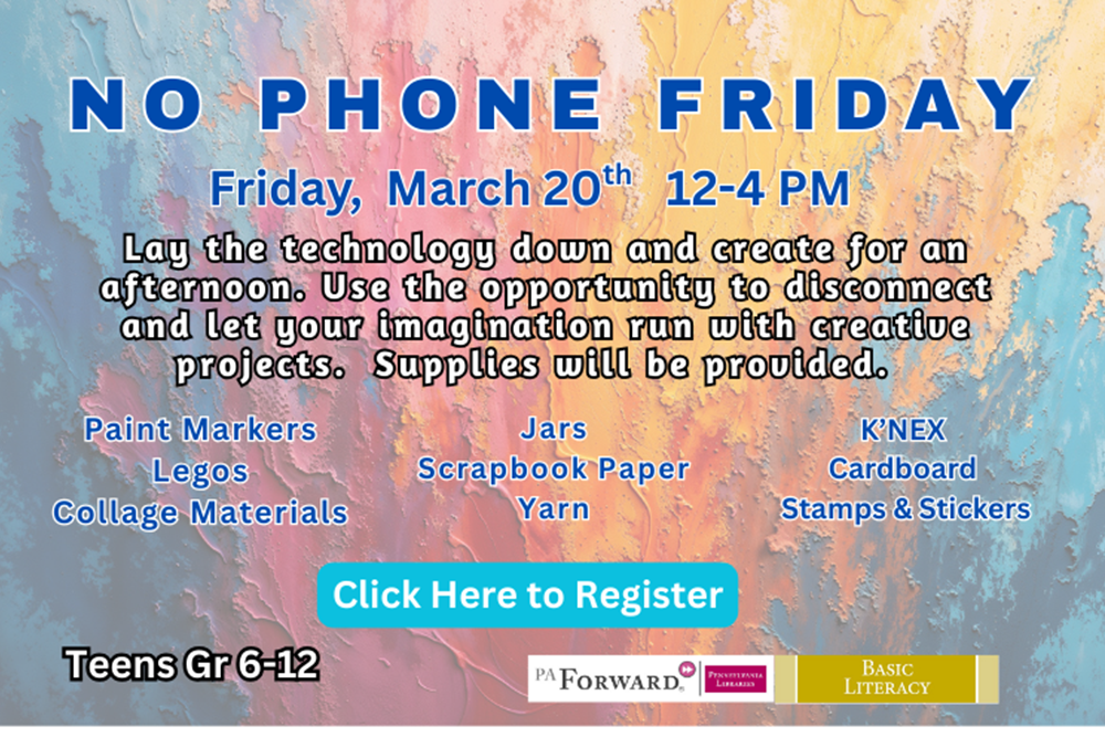 Teen No Phone Friday