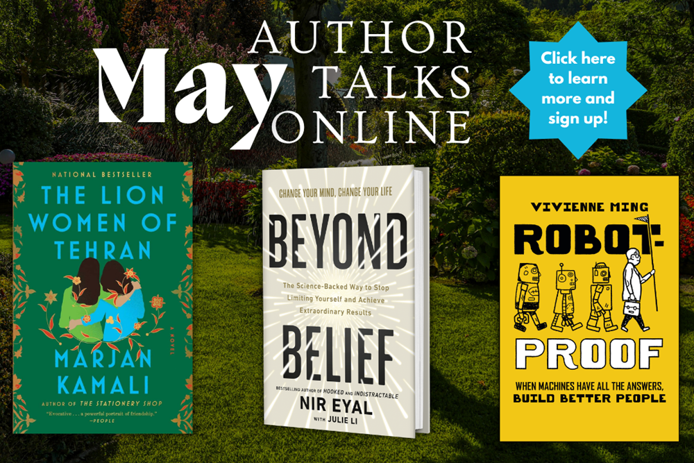 May Virtual Author Talks