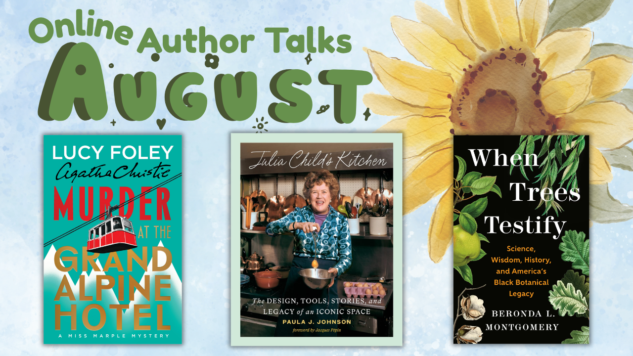 August Virtual Author Talks