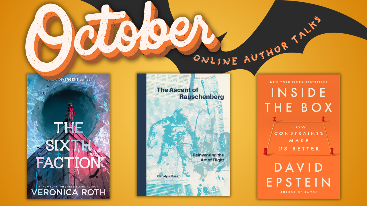 October Virtual Author Talks